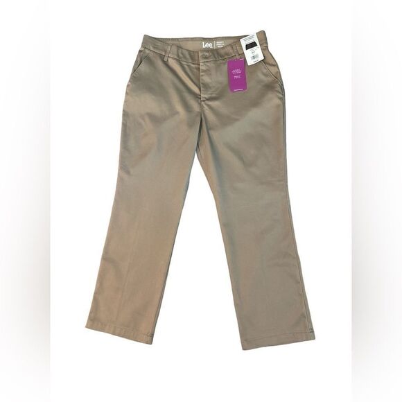 Lees regular fit straight leg mid rise size 10P soft comfort waist band NWT - Picture 4 of 9